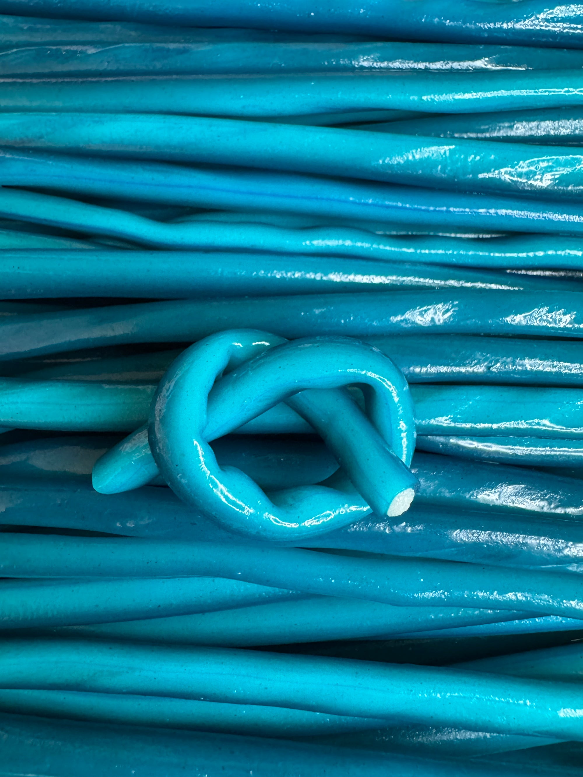 Blue Raspberry Cream Cables