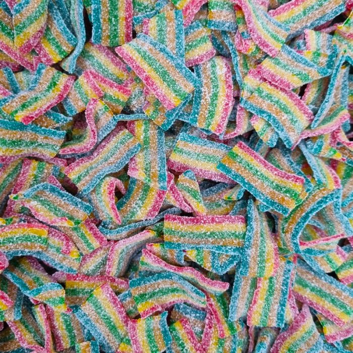 Sour Rainbow Belt Bites
