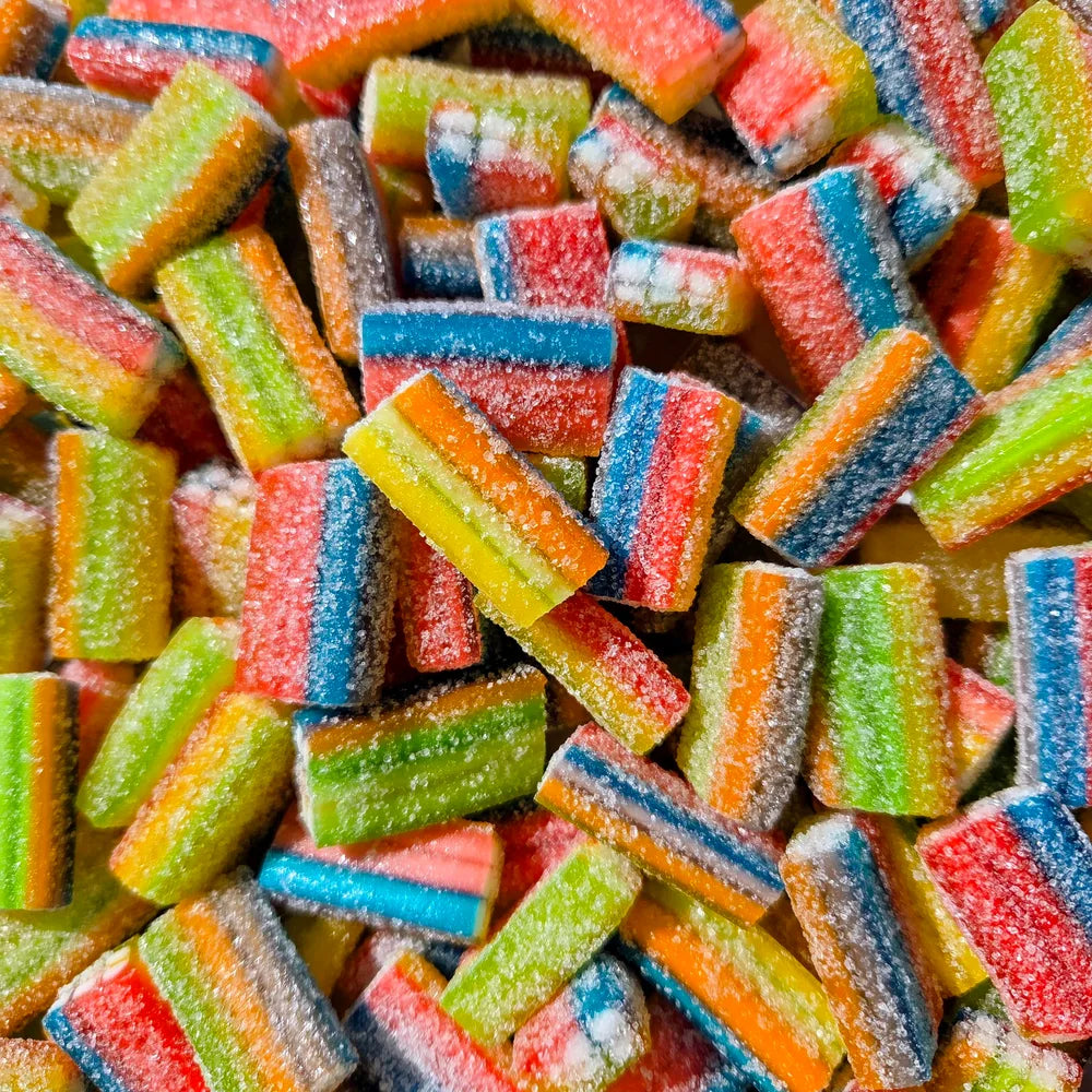 Rainbow Brick Bites