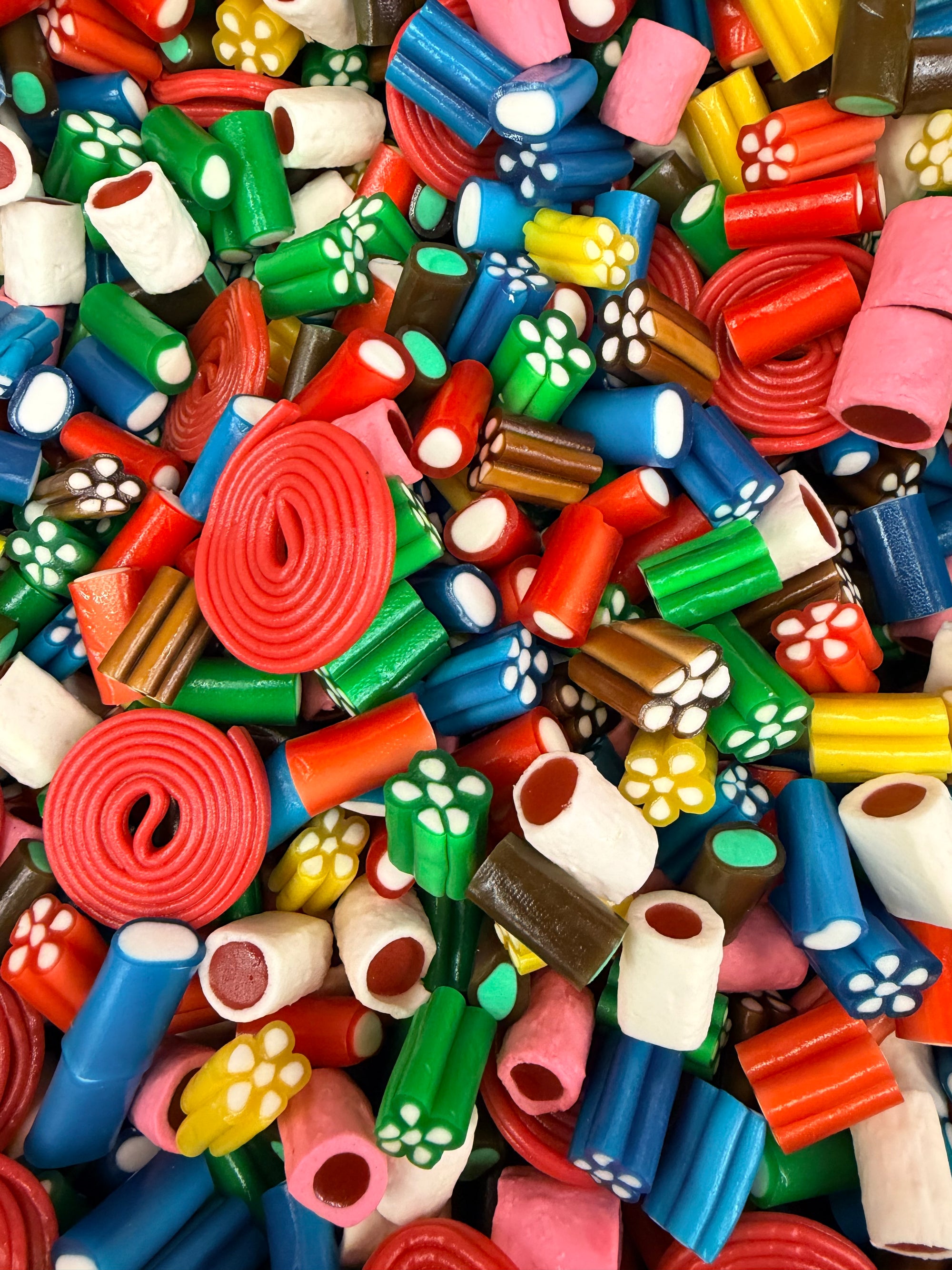 Réglisses assorties