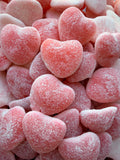 Pink Strawberry Hearts