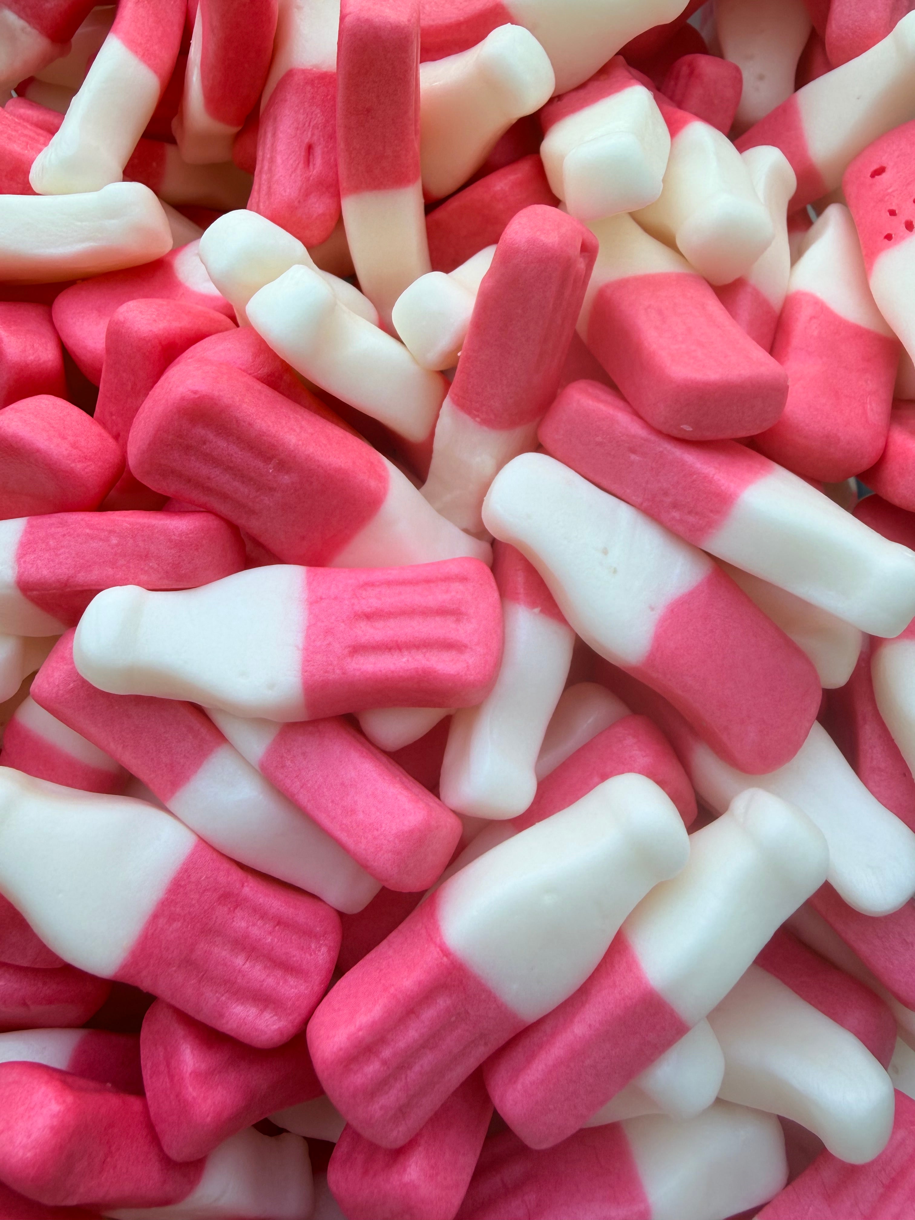 Bouteilles de fraise