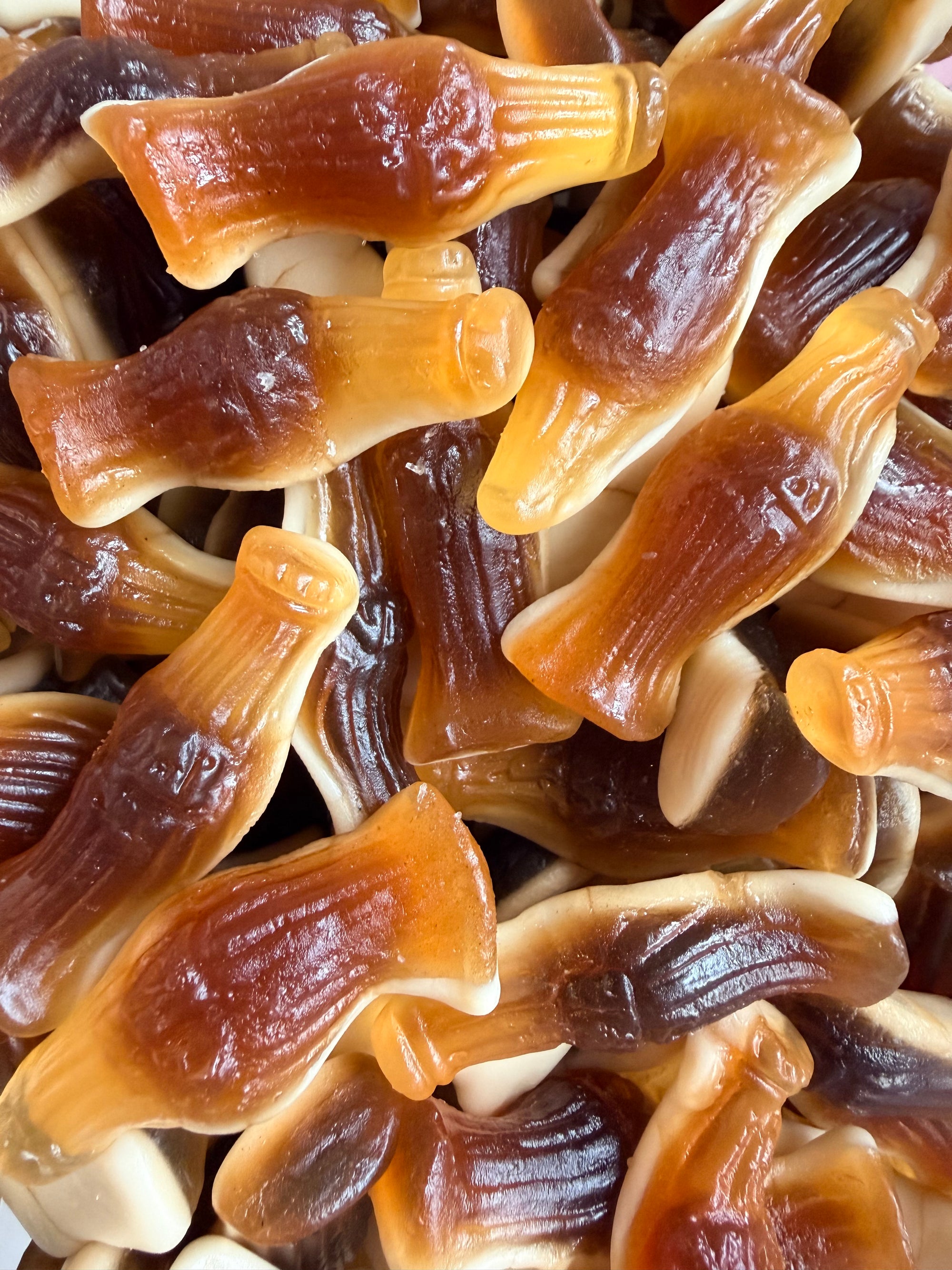 Filled Cola Bottles
