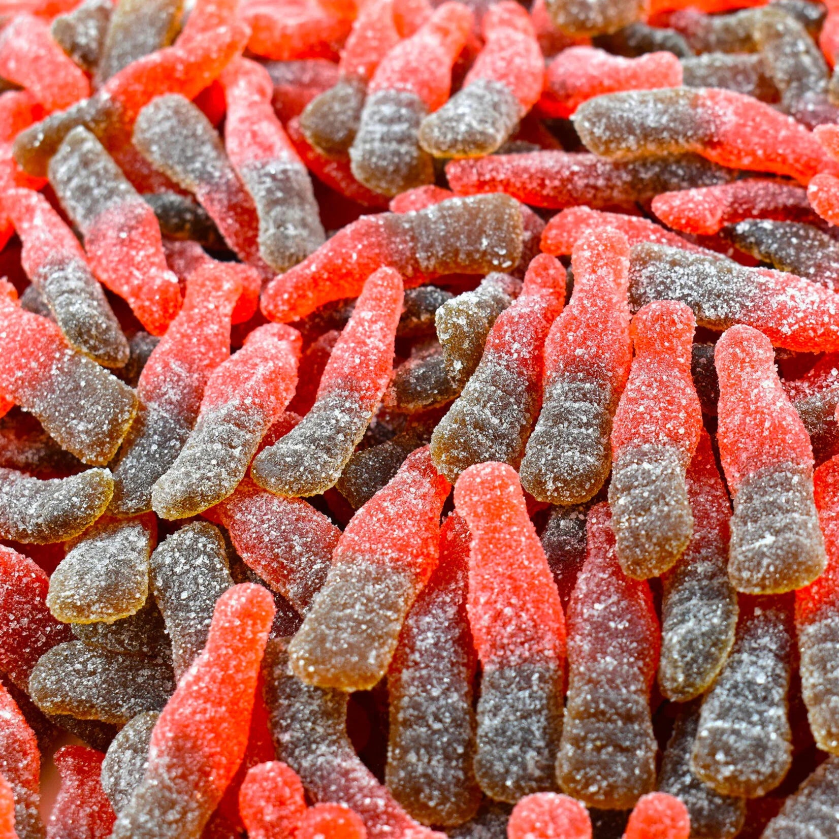 Bouteilles de cola à la cerise